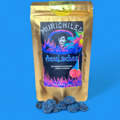 Azulachos Gushers (Blueberry-Raspberry)