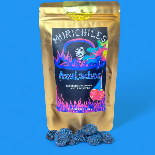 Azulachos Gushers (Blueberry-Raspberry)